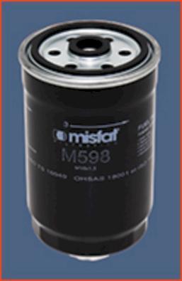 MISFAT M598 - Degvielas filtrs www.autospares.lv