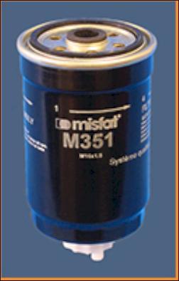 MISFAT M351 - Fuel filter www.autospares.lv