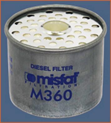 MISFAT M360 - Degvielas filtrs autospares.lv