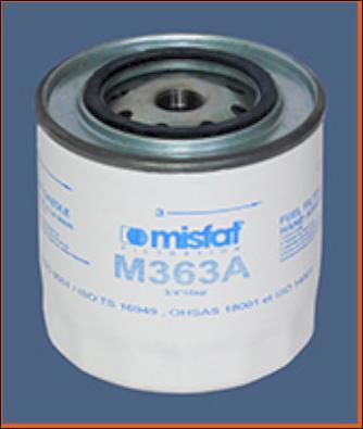 MISFAT M363A - Fuel filter www.autospares.lv