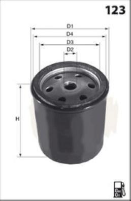 MISFAT M714 - Топливный фильтр www.autospares.lv