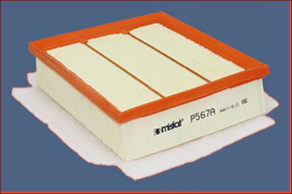 MISFAT P567A - Air Filter, engine www.autospares.lv