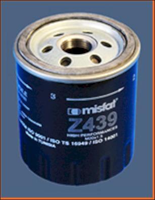 MISFAT Z439 - Oil Filter www.autospares.lv