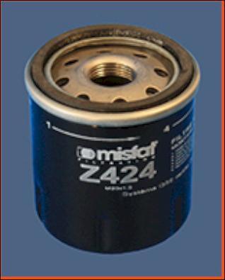 MISFAT Z424 - Eļļas filtrs www.autospares.lv