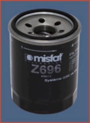 MISFAT Z696 - Eļļas filtrs www.autospares.lv