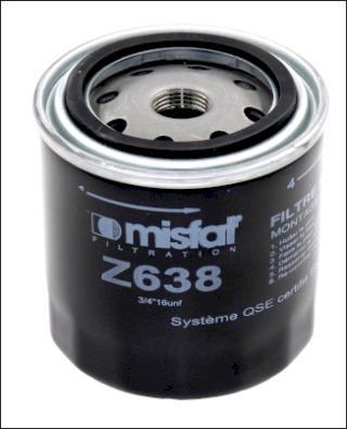 MISFAT Z638 - Eļļas filtrs www.autospares.lv