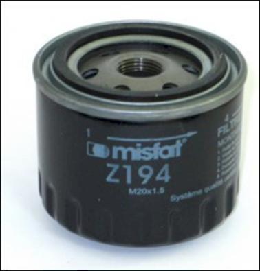 MISFAT Z194 - Eļļas filtrs www.autospares.lv