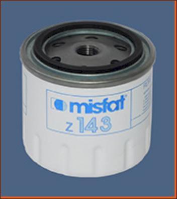 MISFAT Z143 - Eļļas filtrs www.autospares.lv