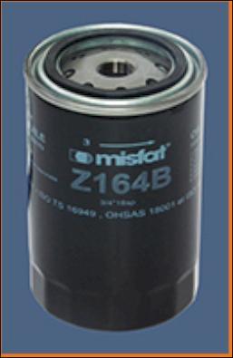 MISFAT Z164B - Eļļas filtrs www.autospares.lv