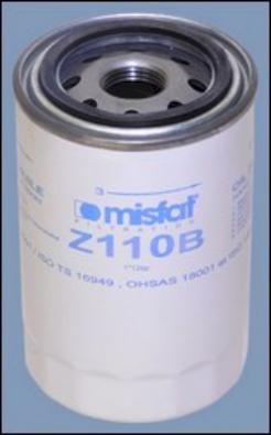 MISFAT Z110B - Oil Filter www.autospares.lv