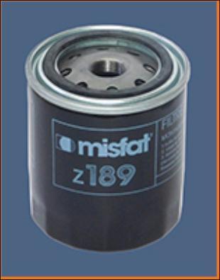 MISFAT Z189 - Eļļas filtrs www.autospares.lv