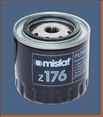 MISFAT Z176 - Eļļas filtrs autospares.lv