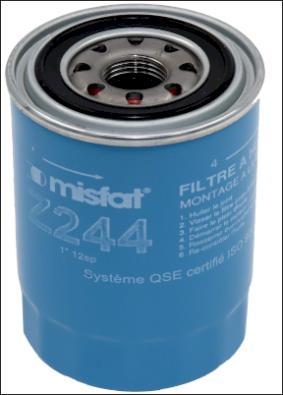 MISFAT Z244 - Oil Filter www.autospares.lv