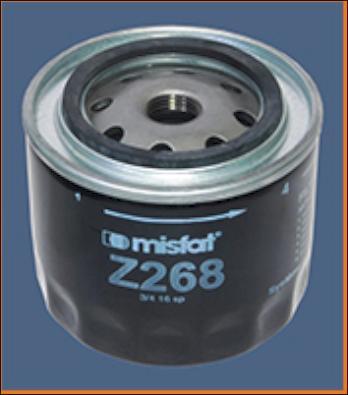 MISFAT Z268 - Eļļas filtrs www.autospares.lv