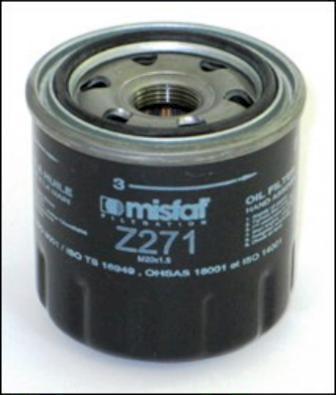 MISFAT Z271 - Eļļas filtrs www.autospares.lv