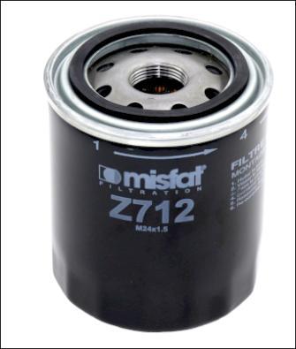 MISFAT Z712 - Eļļas filtrs www.autospares.lv