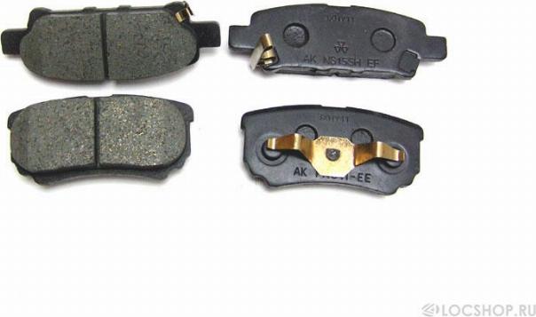 Mitsubishi 46 05A 479 - Brake Pad Set, disc brake www.autospares.lv