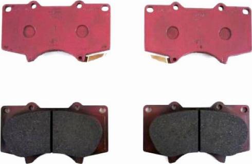 Mitsubishi 4605A472 - Brake Pad Set, disc brake www.autospares.lv