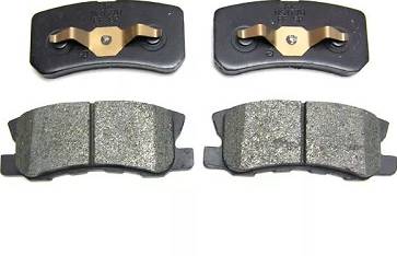 Mitsubishi 4605A502 - Brake Pad Set, disc brake www.autospares.lv