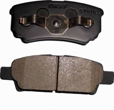 Mitsubishi MN 1 16 929 - Brake Pad Set, disc brake www.autospares.lv