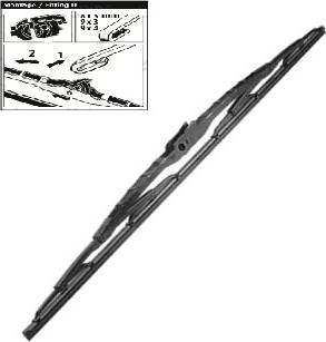 Mitsubishi MZ690102 - Wiper Blade www.autospares.lv