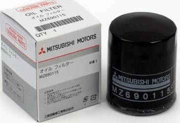 Mitsubishi MZ 690115 - Eļļas filtrs www.autospares.lv