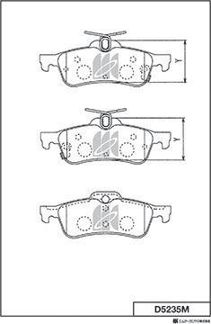 Kavo Parts KBP-2066 - Тормозные колодки, дисковые, комплект www.autospares.lv