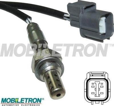 Mobiletron OS-H434P - Лямбда-зонд, датчик кислорода www.autospares.lv