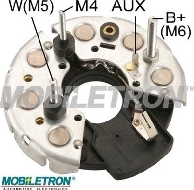 Mobiletron RB-08H - Выпрямитель, диодный мост, генератор www.autospares.lv