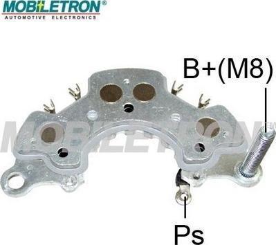 Mobiletron RH-68 - Выпрямитель, диодный мост, генератор www.autospares.lv