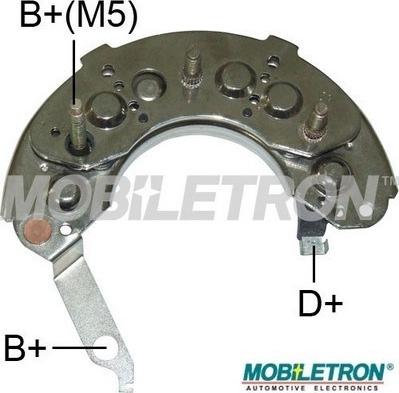 Mobiletron RH-13C - Выпрямитель, диодный мост, генератор www.autospares.lv