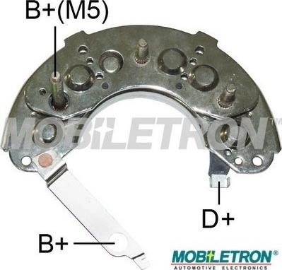 Mobiletron RH-12C - Выпрямитель, диодный мост, генератор www.autospares.lv