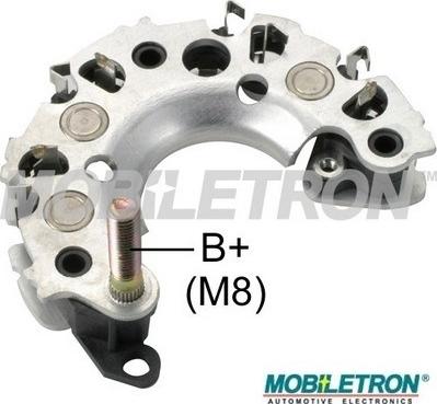 Mobiletron RI-14H - Rectifier, alternator www.autospares.lv