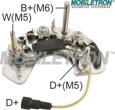 Mobiletron RL-10H - Выпрямитель, диодный мост, генератор www.autospares.lv