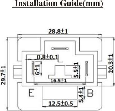 Mobiletron RLY-051 - Relejs www.autospares.lv