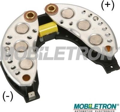 Mobiletron RP-04H - Rectifier, alternator www.autospares.lv