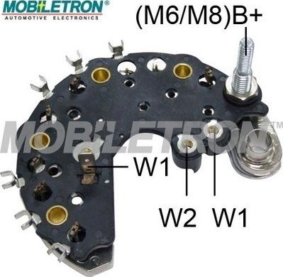 Mobiletron RP-35 - Rectifier, alternator www.autospares.lv