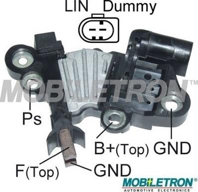 Mobiletron VR-B056 - Ģeneratora sprieguma regulators www.autospares.lv