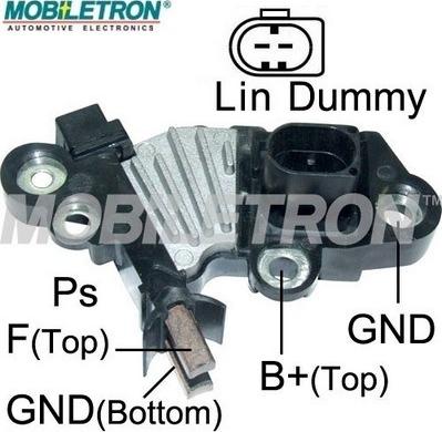 Mobiletron VR-B057 - Ģeneratora sprieguma regulators www.autospares.lv