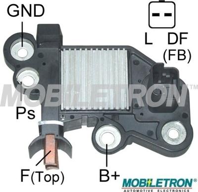 Mobiletron VR-B0706 - Регулятор напряжения, генератор www.autospares.lv