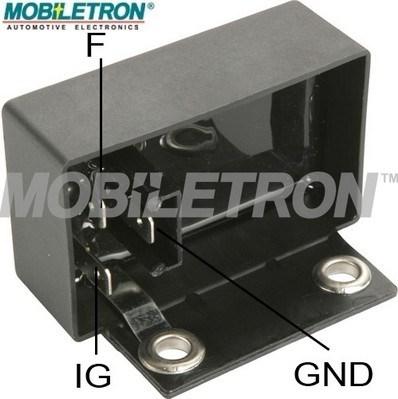 Mobiletron VR-B191 - Voltage regulator, alternator www.autospares.lv