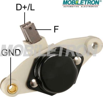 Mobiletron VR-B193MA - Voltage regulator, alternator www.autospares.lv