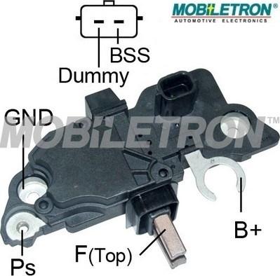 Mobiletron VR-B131 - Ģeneratora sprieguma regulators www.autospares.lv