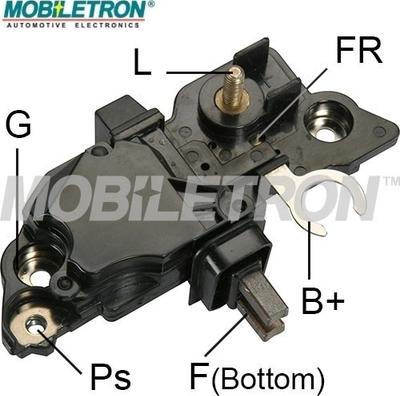 Mobiletron VR-B129 - Ģeneratora sprieguma regulators www.autospares.lv