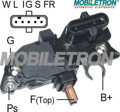 Mobiletron VR-B121B - Ģeneratora sprieguma regulators www.autospares.lv