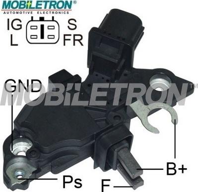 Mobiletron VR-B243 - Ģeneratora sprieguma regulators autospares.lv