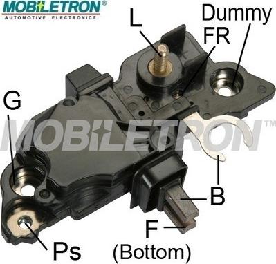 Mobiletron VR-B252 - Регулятор напряжения, генератор www.autospares.lv