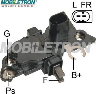 Mobiletron VR-B271 - Voltage regulator, alternator www.autospares.lv