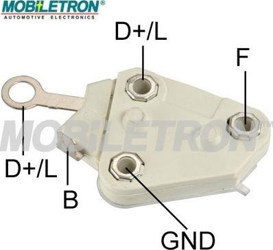 Mobiletron VR-D674H - Ģeneratora sprieguma regulators autospares.lv