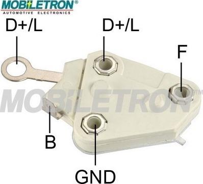 Mobiletron VR-D674 - Ģeneratora sprieguma regulators www.autospares.lv